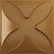 Ekena Millwork 19 5/8in. W x 19 5/8in. H Austin EnduraWall Decorative 3D Wall Panel Covers 2.67 Sq. Ft. WP20X20AUDVG - alternate 1